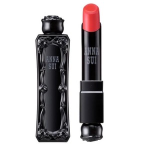 ANNA SUI 립스틱 루즈 스무스 핏 텍스처 선명한 색상 오래 지속되는 광택과 수분 3.4g(0.12온스) 252815, 패션 오렌지, 3.4g, 1개