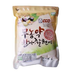 [24년햅쌀] 여주 이천 무농약 발아찰현미 현미 산지본사직송 햅쌀 햇쌀, 5개, 1kg