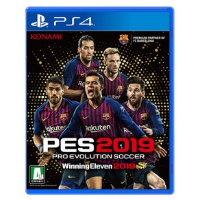 PS4 PES 2019(위닝일레븐) 한국 정발 중고품(케이스X)