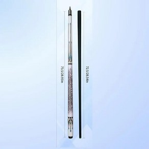 당구큐대 당구용품 포켓볼 흰색 뱀가죽 디자인 탄소 큐 스틱 12.5mm 팁 풀, 1) WHITE - 12.5mm, 1개