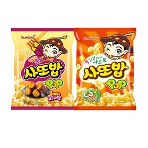 삼양 사또밥 사또밥꿀버터고구마맛 모음, 1개씩, 1세트, 119g