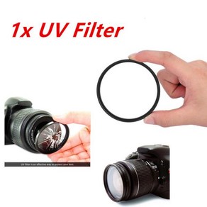 UV 필터 총검 가역 렌즈 후드 캐논 RF-S 18-150mm F3.5-6.3 IS STM EOS R7 R10, [01] 55mm, [02] Kit 2, 02 Kit 2_01 55mm, 1개