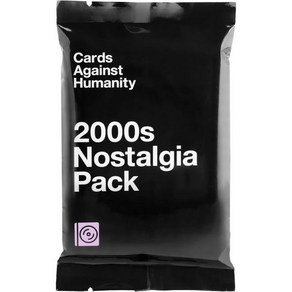 Cads Against Humanity 카드 게임 해외 메모리 밸런스 인류를 반대하는 2000년대 향수 팩 미니 확장, 1개, Nostalgia Pack