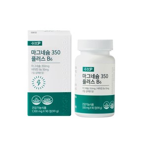 글루콘산 산화 마그네슘 플러스 B6, 90정, 1박스