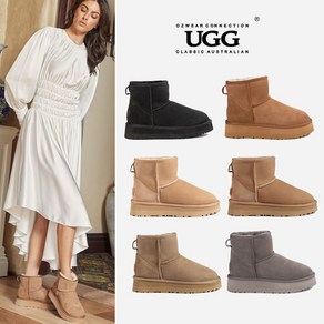 호주 어그 오즈웨어 UGG 클래식 여성 미니 겨울 부츠 양털 OB360P 6가지컬러