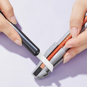 그래핏 아이브로우 펜슬 샤프너, 1세트, 그레이