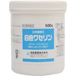 백색 바세린 500g 쇼와제약 일본, 1개