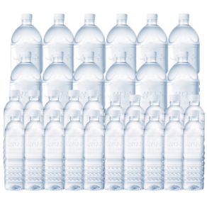 제주 삼다수 무라벨 실속세트 2L 12병+500ml 20병, 500ml, 1세트