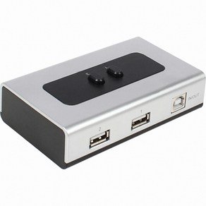 강원전자 넷메이트 NM-US21 USB 선택기 (USB2.0 2 1), 1개