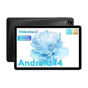 Headwolf Wpad5 W5 태블릿 PC 25.7cm 10.1인치 FHD 스크린 8 코어 T606 8G+128G 안드로이드 14 글로벌 버전 와이드바인 L1 지원, 8G+128G+케이스