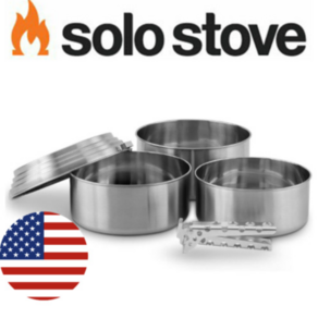 솔로스토브 solo stove 3 포트 세트 부시버디 캠핑 미국직배송