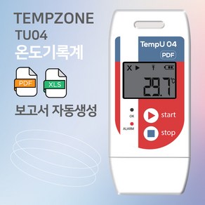 USB일체형 온도기록계 datalogge TEMPU04, 1개