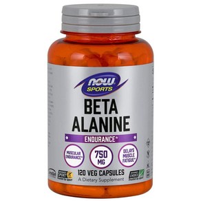 NOW Foods Sports Nutrition Beta-Alanine 750 mg D NOW Foods Sports Nutrition 베타 알라닌 750mg 근육 피로 지