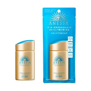 시세이도 ANESSA 아넷사 퍼펙트 UV 스킨 케어 밀크 60ml [자외선 차단제 페이스·바디용 SPF50+/PA++++]