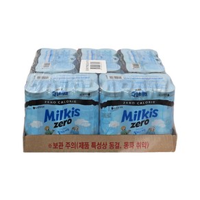 밀키스 제로 탄산음료, 250ml, 30개