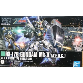 반다이 HGUC193 RX-178 GUNDAM MK2 AEUG REVIVE 건담 마크 2 에우고 BD201311, 1개