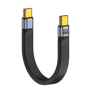 USB C to C타입 240W/40Gbps 8K 초고속 케이블 JH2000, 130mm, 1개