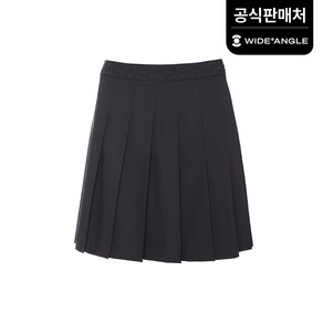 [와이드앵글 공식] [골프] 여성 CO 모노그램 밴드 중기장 플리츠 큐롯 L WWM23Q11Z1