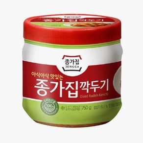 종가 깍두기, 750g, 1개