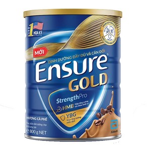 암환자 식사대용 ENSURE GOLD milk powder (coffee) 850g 엔슈어 골드 커피맛 환자영양식 성인 분유 영양 보충 파우더