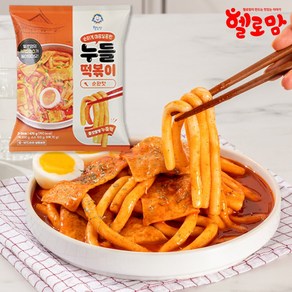 헬로맘 누들 떡볶이 밀키트 순한맛