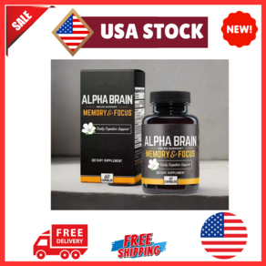 Onnit Labs Alpha Bain Memoy & Focus - 60 Capsules EXP 07/2025 800996, 60정, 1개