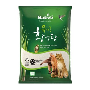 나티브 유기농 황설탕 5kg, 1개