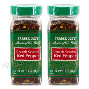 [1+1]트레이더조 오가닉 크러쉬드 레드 페퍼 34g TRADER JOE'S ORGANIC CRUSHED RED PEPPER FLAKES