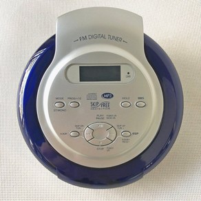 CD 플레이어 CDP 레트로감성 휴대용 옛날 워크맨, MP3 블루 일반 버전