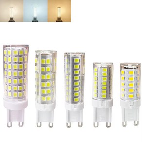 G9 LED 램프 10개 7W 9W 12W 15W 18W AC110V 220V LED 램프 SMD 2835 LED G9 램프 교체 30/40W 할로겐 램프 가정용 실용 빠른 납품, 5W 10PCS, Neutal Light