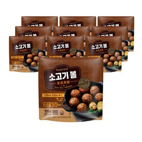 맛있소 소고기볼 오리지널 100gX10팩(1kg), 10개