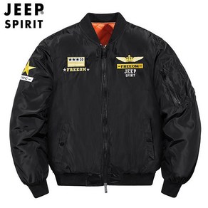 JEEP SPIRIT 지프 스피릿 남성용 겨울 웰론 항공점퍼 LCQ-9818+사은품