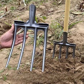 로타리삽 고구마 괭이 쇠스랑 삼지창 곡괭이 수확기