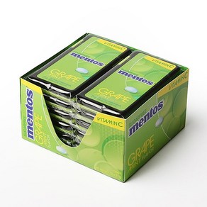 [농심]멘토스 후르트민트 그레이프향 (21g x 10개), 21g
