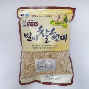 [24년 햅쌀] 장세순 무농약 발아찰현미 / 발아검정찰현미 / 발아찰현미 1kg 3kg 현미 산지본사직송