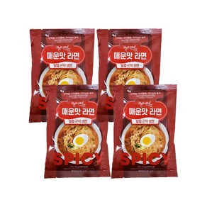 오늘도맘껏발효곤약라면 59Kcal 곤약라면 매운맛 세트, 3개, 214g