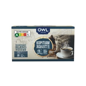 Owl 부엉이 커피 코피티암 트레디셔널 블랜드 - Kopitiam Roast & Gound (5.5g X 40개입), 1개, 5.5g