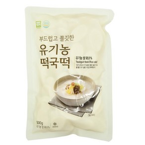 ORGA 올가 유기농 떡국떡 500g, 1개