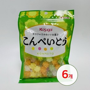 카스가이 콘페이토우 사탕, 6개, 76g