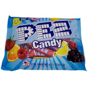 PEZ Candy Refill Rolls 11 oz Variety Bag (approx 35 Full PEZ 캔디 리필 롤 11온스 다양한 가방(각 가방에 전체 롤 약 35개