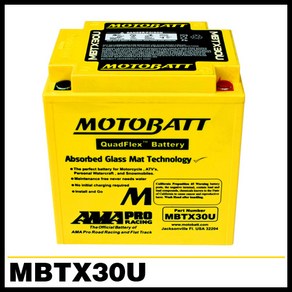 [MBTX30U - 12V32AH][MOTOBATT] 모토뱃 모토배터리 AGM배터리 [할리데이비슨]투어러 [POLARIS][BMW][혼다][두카티] 외, 1개