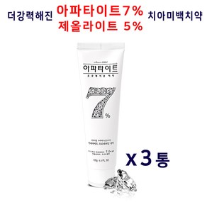 성원 치아미백치약 아파타이트 7% 제올라이트 5% 브라이트닝 잇몸질환예방 구취제거 충치예방 치태제거 침강탄산칼슘 누렁니 치아미백 70g, 2개