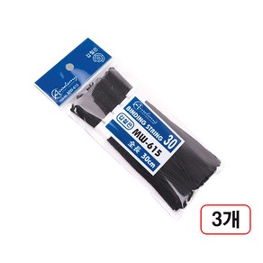 아카데미)갑철끈(소/30cm/MW-615) 3개입, 3개