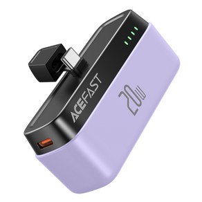 ACEFAST PD 20W 고속 충전 미니 일체형 도킹형 보조배터리 5000mAh