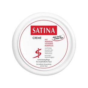 사티나(자티나) 비타민 미네랄 크림 150ml X 2개 / Satina Pflegeceme, 6개