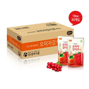 광야 오미자감식초믹스 130ml 30포, 30개, 30개