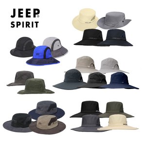 웹도매 JEEP SPIRIT 여름모자 -4 등산 레저모자, CA0401, 올리브그린