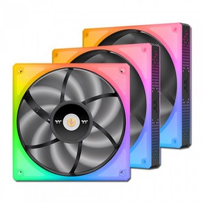 써멀테이크 TOUGHFAN 14 RGB 라디에이터 팬 (3PACK) 케이스쿨러, 3개