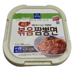 면사랑 해물 볶음짬뽕면 1인분 낱개 px 볶음면 365g