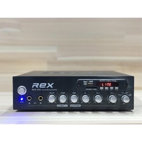 REX-200 미니앰프 USB SD AUX 까페 매장, REX-202